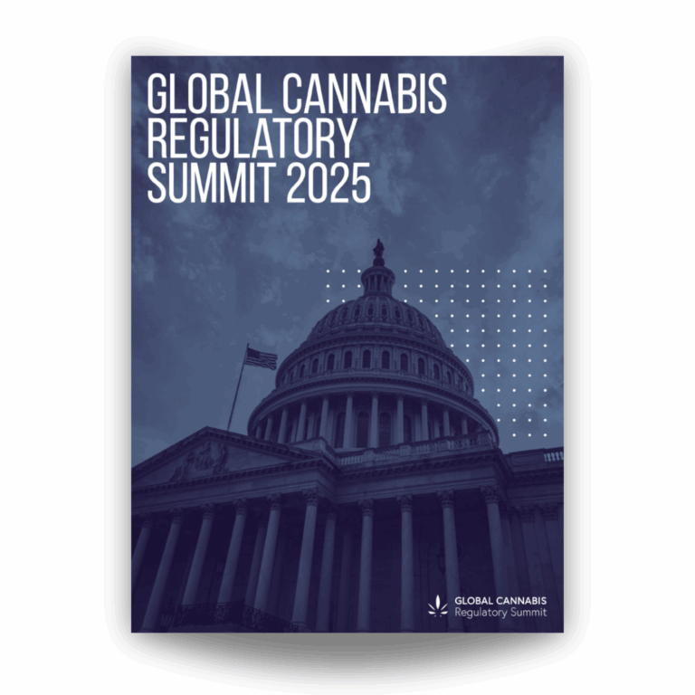Cover of the Global Cannabis Regulatory Summit White Paper 2025